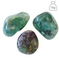 Fluorita Rainbow Rodado Grande (China). Bolsa 1kg