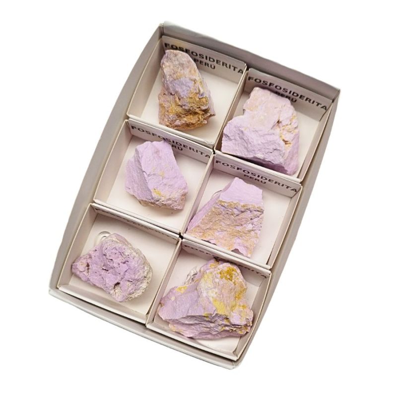 Fosfosiderita (Perú). Set 6 Un.