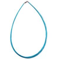 Gargantilla Acero Azul