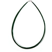 Gargantilla Acero Verde
