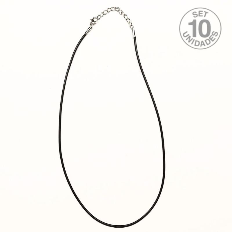 Gargantilla Caucho 60cm (Set 10 Un.)