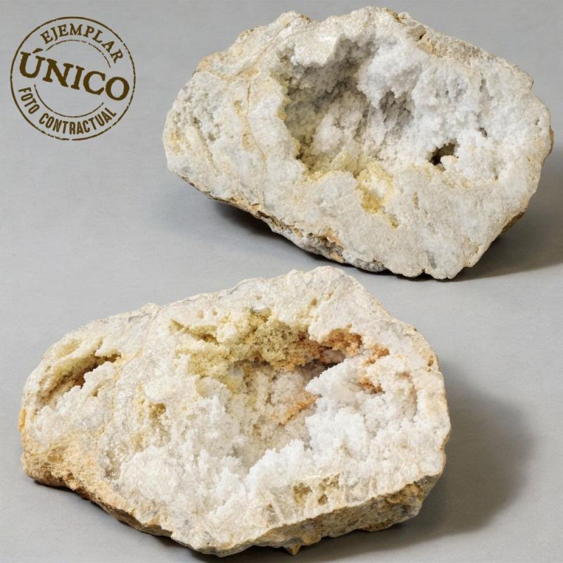 Geoda Cuarzo Pareja (Marruecos). 19,4kg