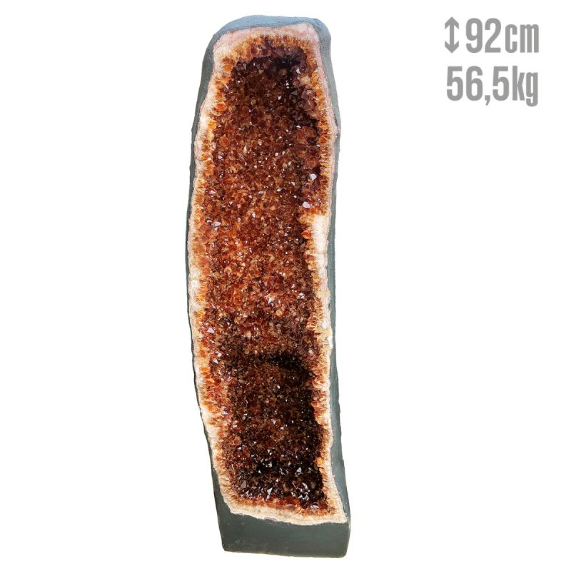 Geode de Citrine. 56,5 kg