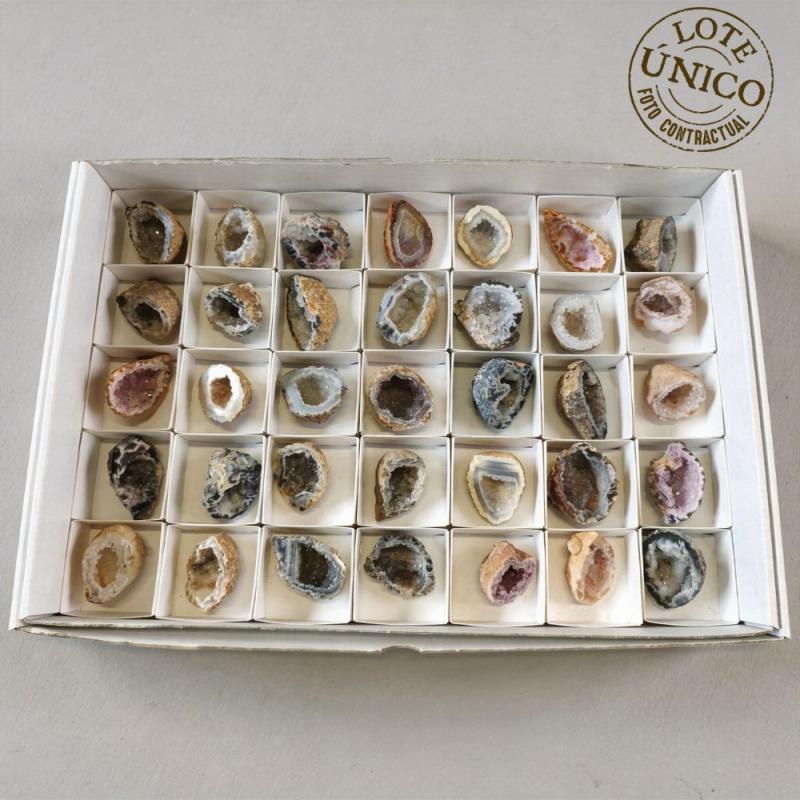 Geodiños de Cuarzo. Set 35 Un.