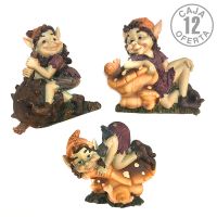 Imanes Gnomos Resina. Set 12 Un.