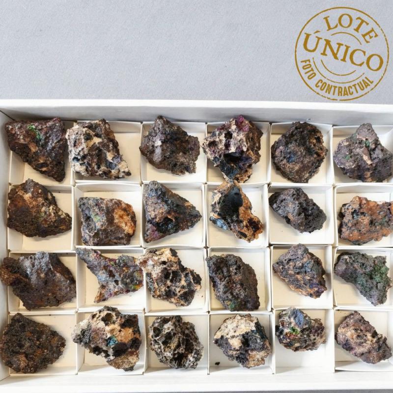 Goethita Irisada (La Unión, Murcia). Lote 24 Un.