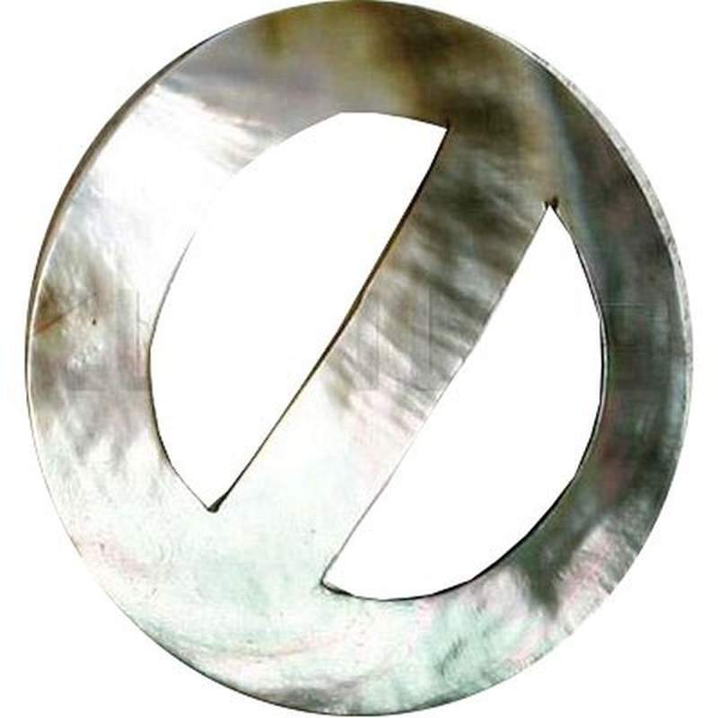 Nacre Round Buckle Belts. Set 5 un.