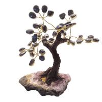 Hematite Stone Tree (12cm) and Amethyst druse base.  Hematite Stone Tree (12cm) and Amethyst druse base.