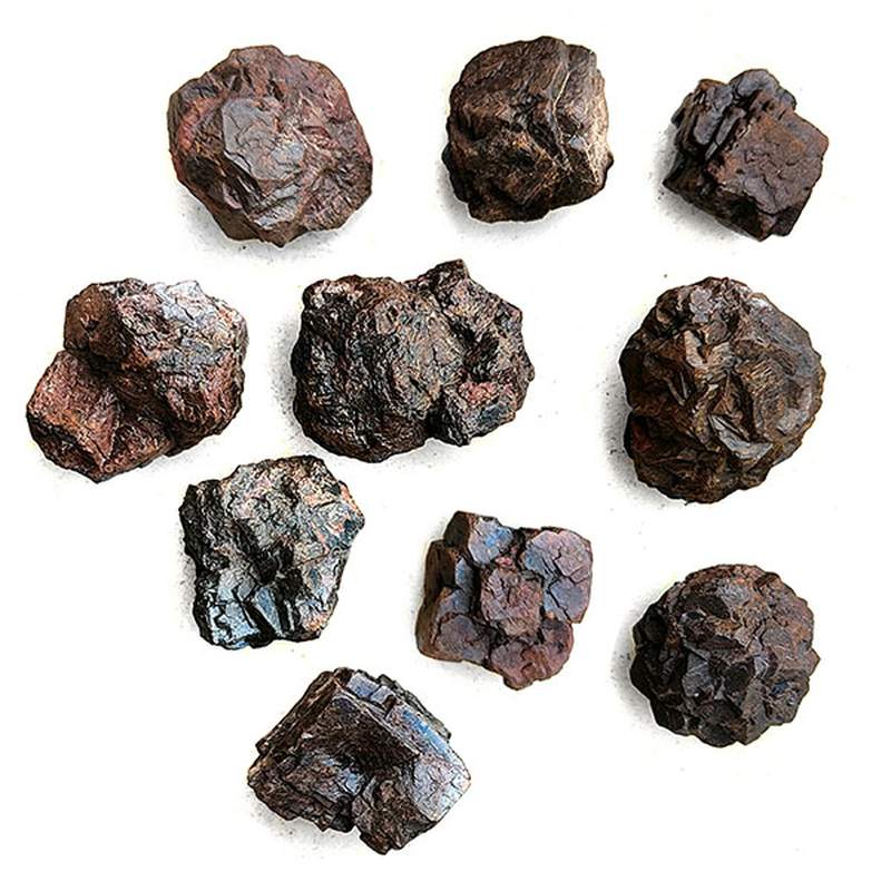 Nódulos Pseudomórficos de Hematite y Pirita (Egipto)