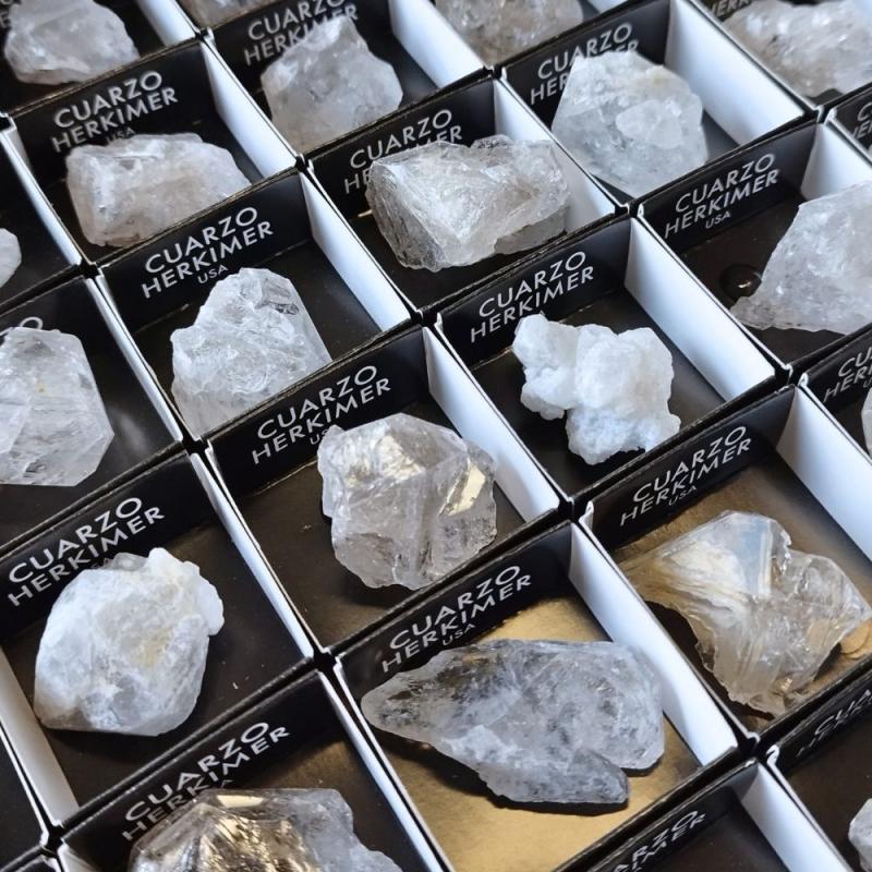 Cuarzo Herkimer (USA). Set 54 Un.