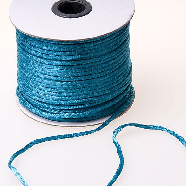 Turquese Blue Silk Thread. 90 Meters