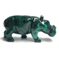 Hipopótamo Malaquita (9cm)