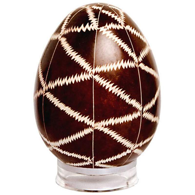 Oeuf Brun Zig Zag Petit