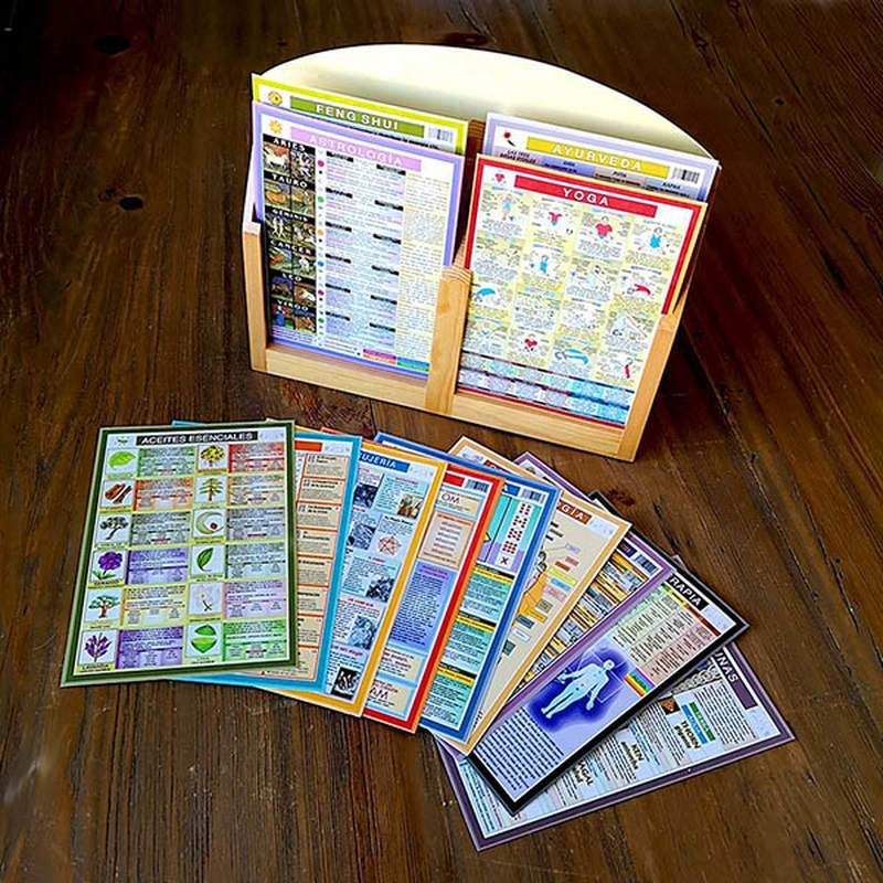 16 Didactic Sheets (spanish) + Free wooden display.