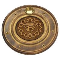 Incensario Quinto Chakra Madera