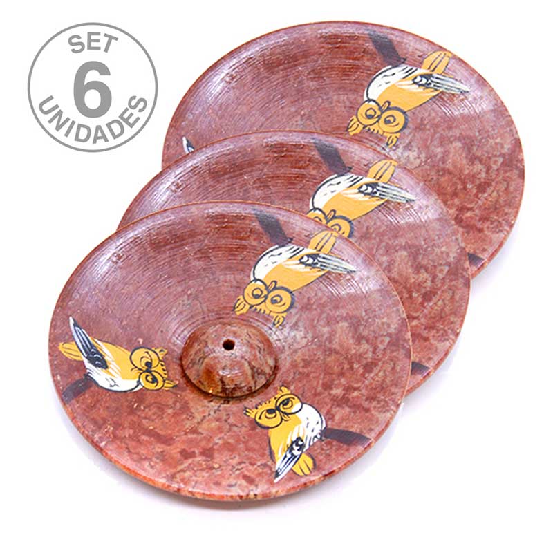 Incensario Esteatita (set 6u.)