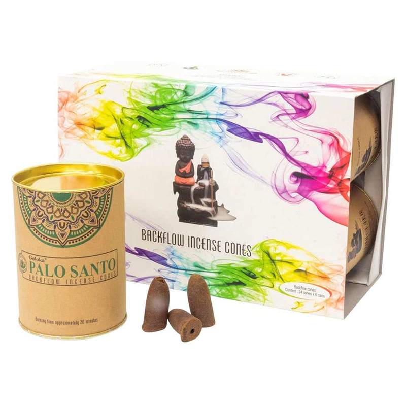 Palo Santo Backflow Incense Cones (Set 6u)