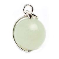 Colgante Bola Jade Verde 12mm