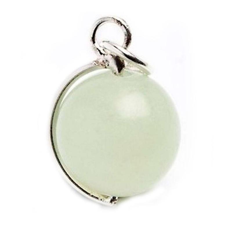 Colgante Bola Jade Verde 12mm