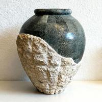 Jarrón Pequeño Serpentina