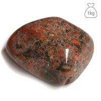 Jaspe Sardo Rodado Jumbo. Bolsa 1kg.