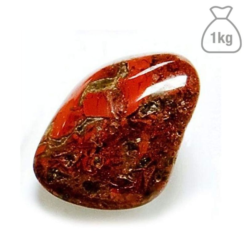 Jaspe Sardo Rodado Grande. Bolsa 1kg