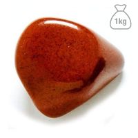 Jaspe Rojo Rodado Grande. Bolsa 1kg