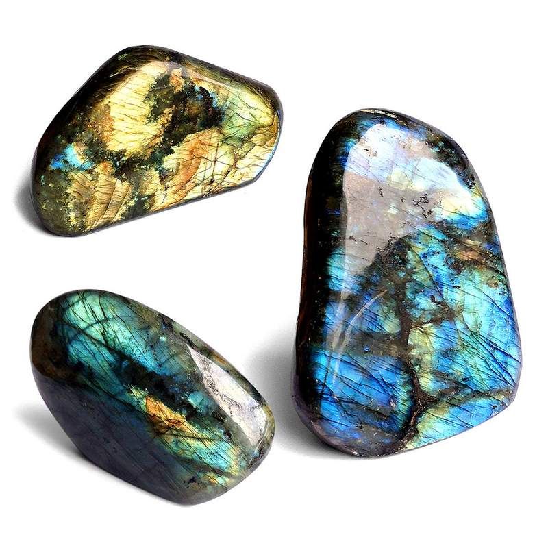 Labradorite shapes. Price per Kg.