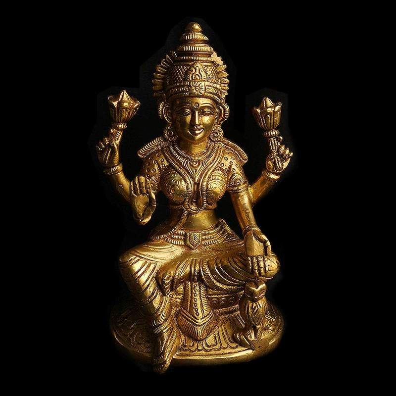 Bronze Lakshmi (17 cm).