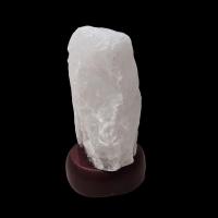 Lámpara Cristal de Roca (16cm x ø9cm). Cable 1,5m