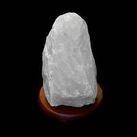 Lámpara Cristal de Roca grande (19cm x Ø13cm)