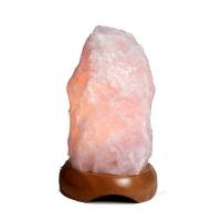 Lámpara Cuarzo Rosa grande 18cm