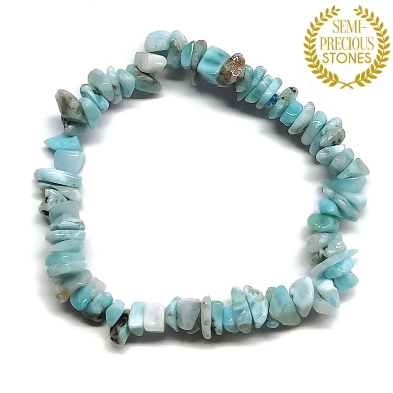 Bracelet Chips Larimar