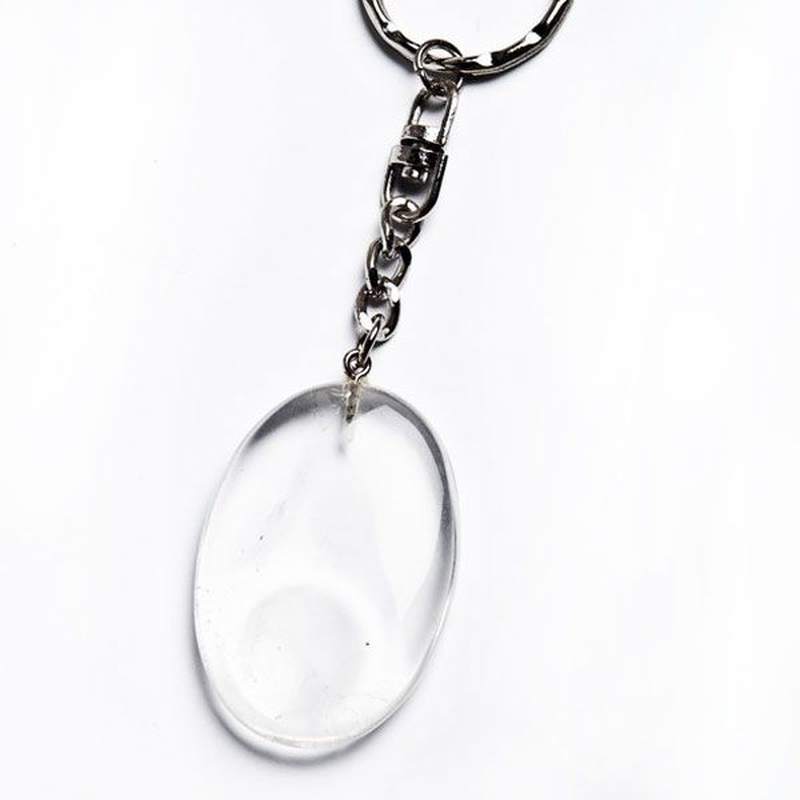 Porte-clés Anti-stress Cristal de Roche