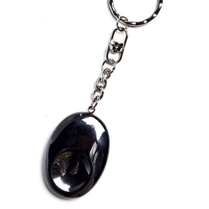 Llavero Antiestrés Hematite Ovalada