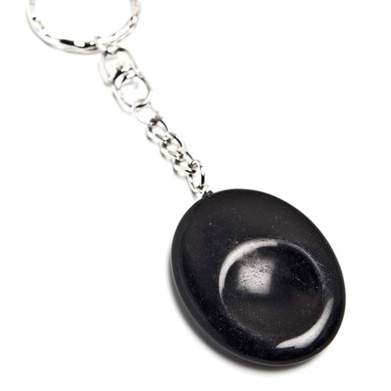 Onyx Stress-free Keyring Oval