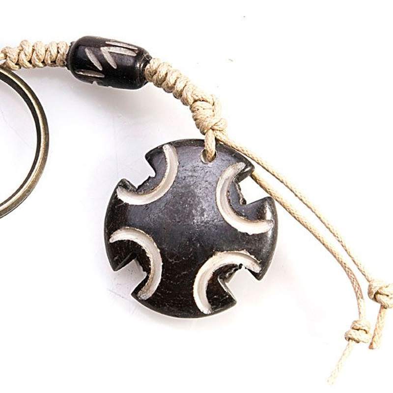 Porte-clés Ethnique Croix