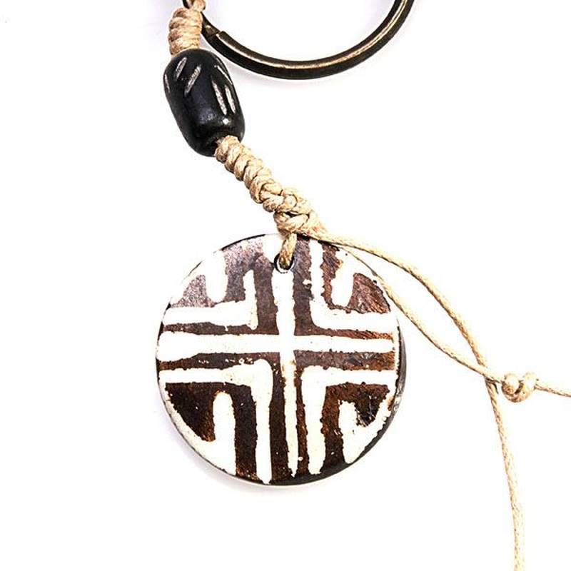 Star Ethnic Keyring