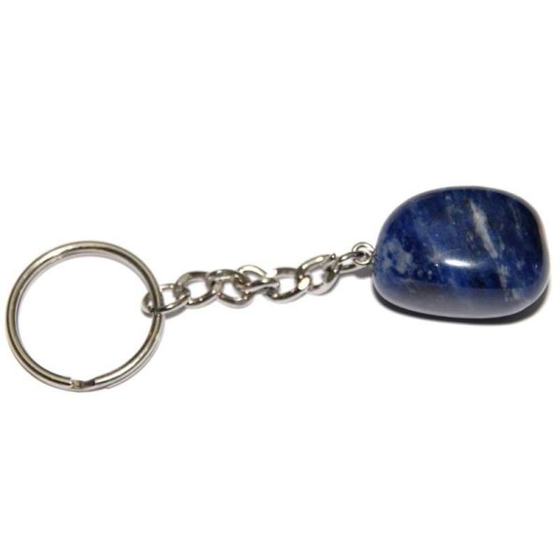 Sodalite Tumbled Keyrring