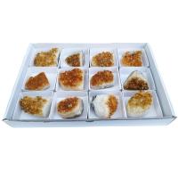 Citrine Druses ("A" Quality). Set 12 Un.