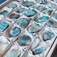Larimar (una cara pulida). Set 35 Un.