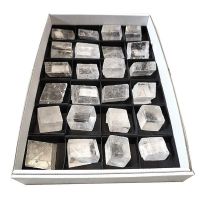 Espato de Islandia. Lote 24 piezas