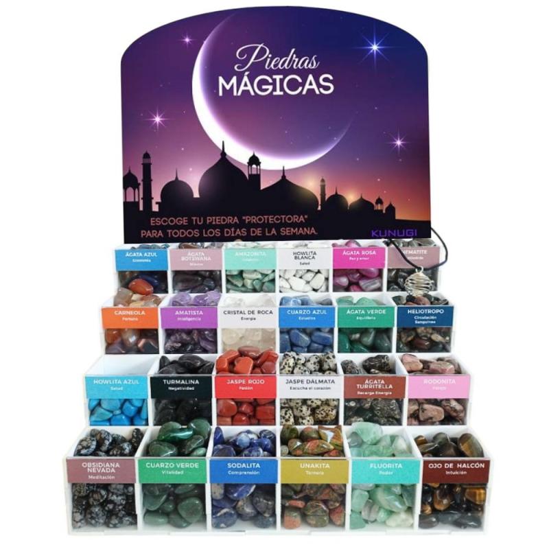 Expositor Piedras Mágicas