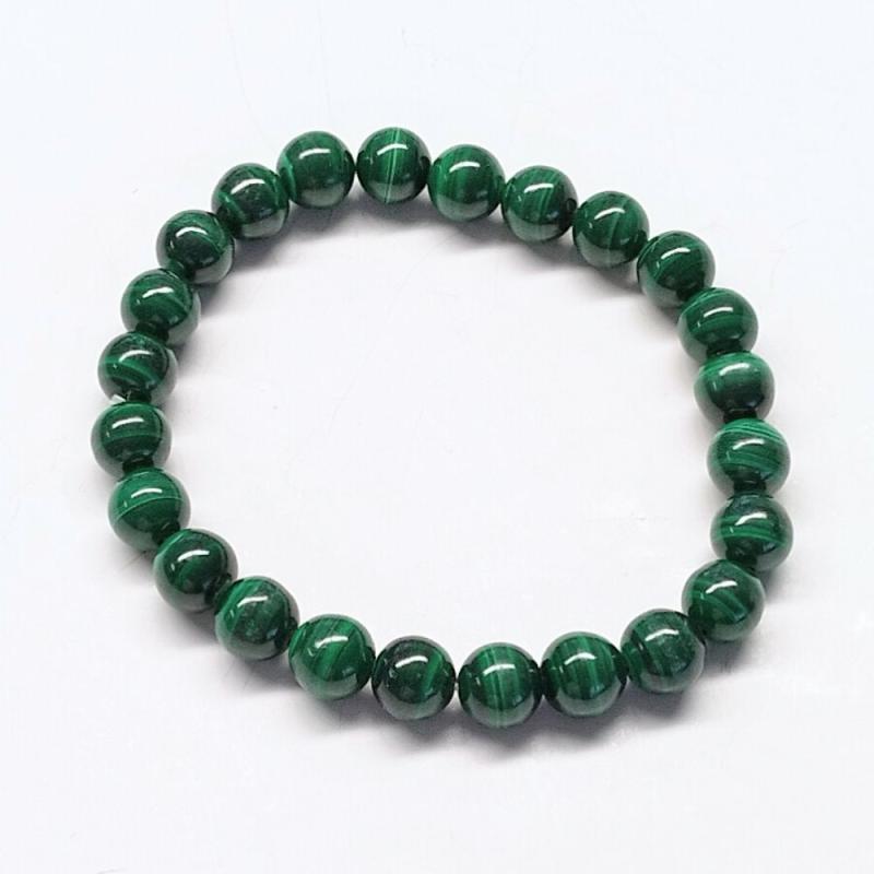 Pulsera Malaquita (Bola 8mm)