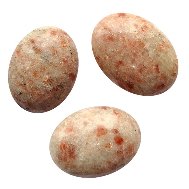 Masseur Ovale Pierre de Soleil 6x4x2,5cm.