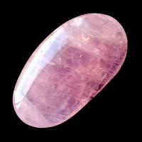 Masajeador Oval Cuarzo Rosa 8x6cm