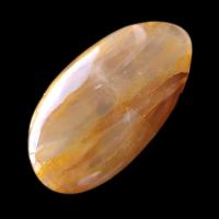 Masajeador Oval Cuarzo Hematoide 8x6cm