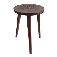 Mesa Auxiliar Símbolo Árbol de la Vida madera maciza.