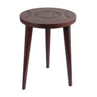 Mesa Auxiliar Símbolo Estrella en madera maciza.