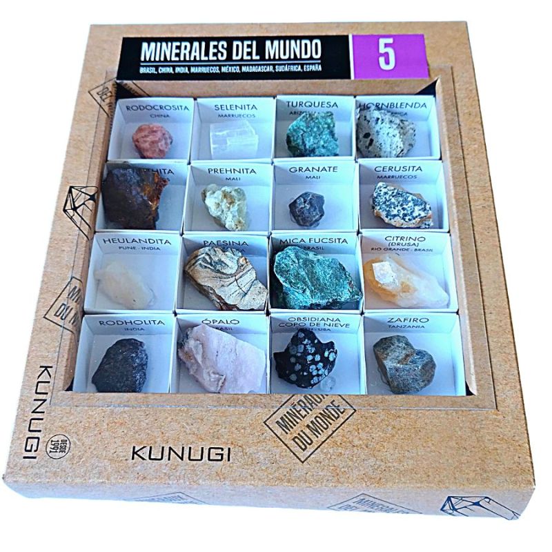 Caja Coleccion Minerales